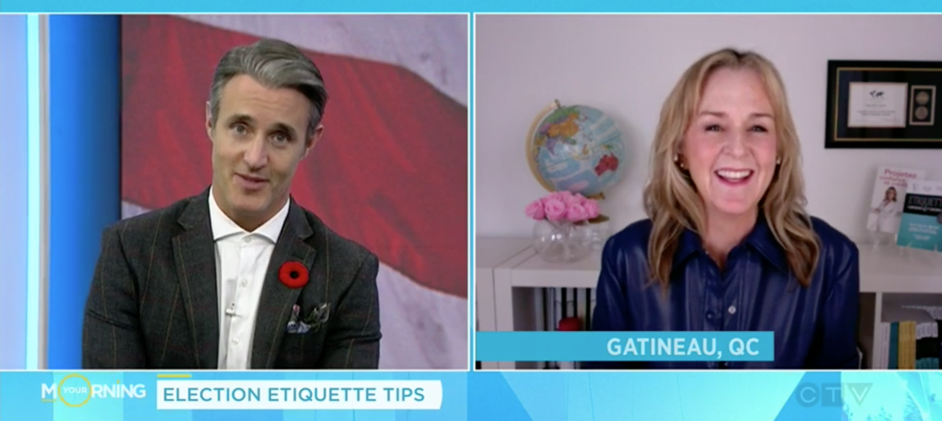 Politics Etiquette Julie Politics elections Ben Mulroney